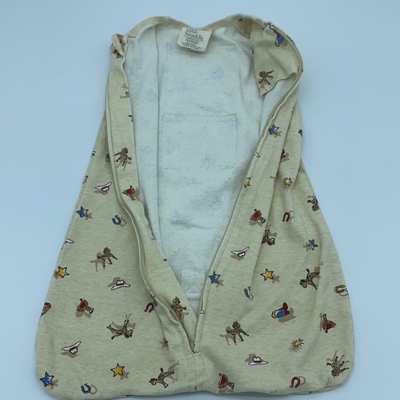 HALO Organic Cotton SleepSack Adjustable Swaddle Newborn 6-12 Lbs - Picture 3 of 10